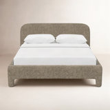 Emmie Platform Bed In Solaz Denim