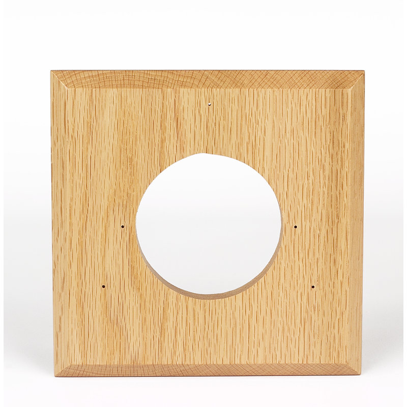 Wood Wall Clock, Oak
