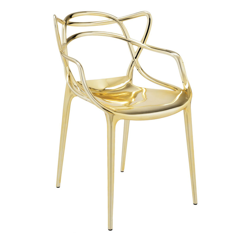 Masters Arm Chair, Gold