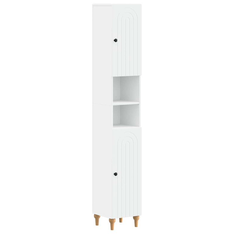 Linen Cabinet, White