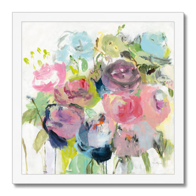 Bright Summer Peonies 1 Piece Painting
