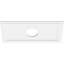 Médaillon de plafond contemporain en PVC de qualité architecturale 14 po x l 7 po x H 1 po x P 4 3/4 po x P 1 po-36088922