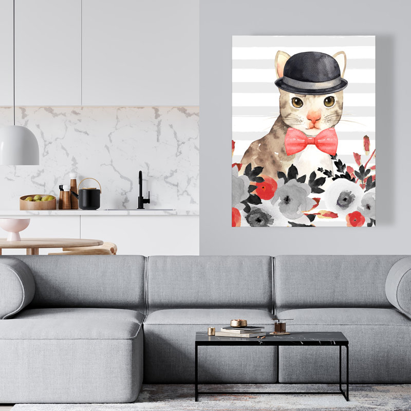 Cat Detective - Unique Pets Bedroom Canvas for Home Decor