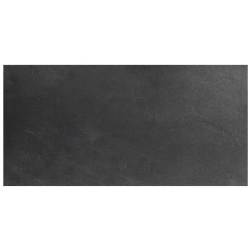 ZenTech 24x48 Matte Porcelain Tile, Graphite Gray