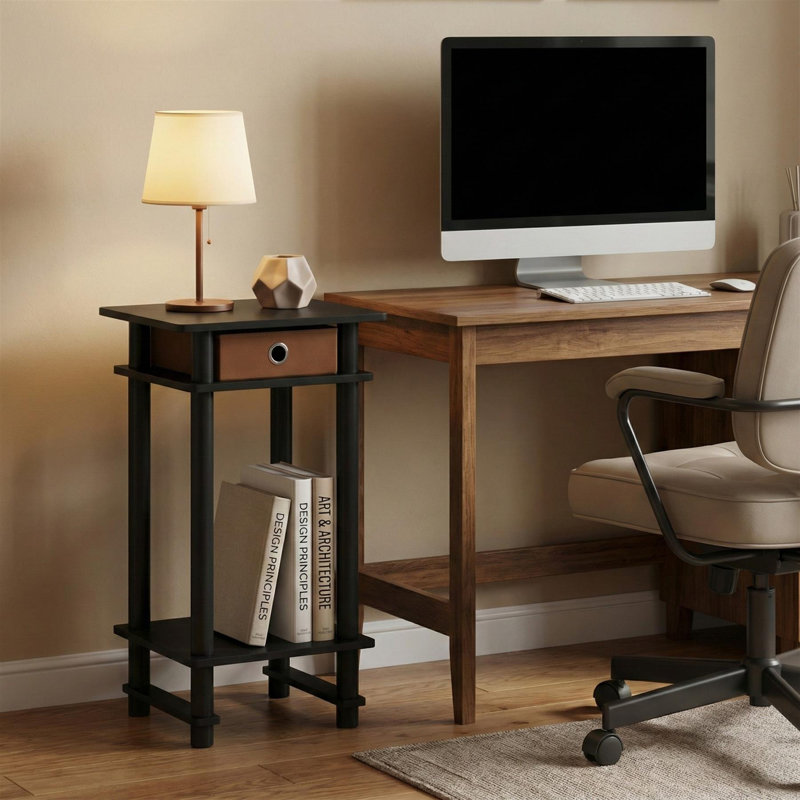Table d'appoint Turn N Tube, Espresso/Brun