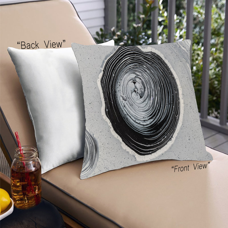 Coussin 7 textures abstraites, Microsuède