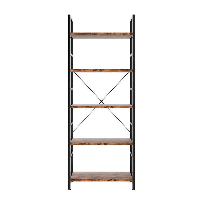 157.5cm H x 60cm W Steel Etagere Bookcase