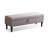 Gray Upholstered Bench-25574738