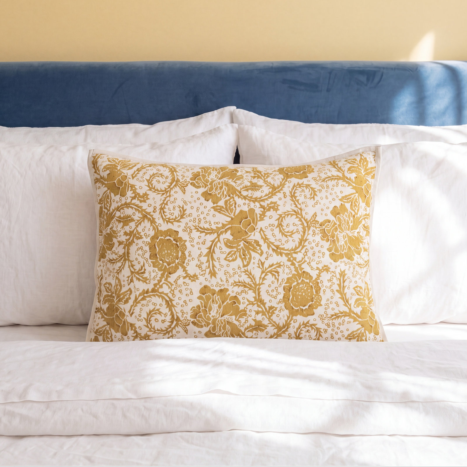 37" x 21" Cotton Pillow Cover, Standard/Twin
