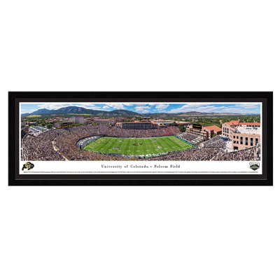 Université Baylinn du Colorado - Folsom Field, encadrée sur papier par James Blakeway