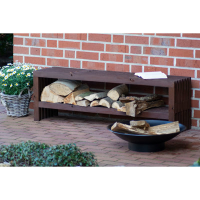 Phillipa Garden Wooden Storage Bench