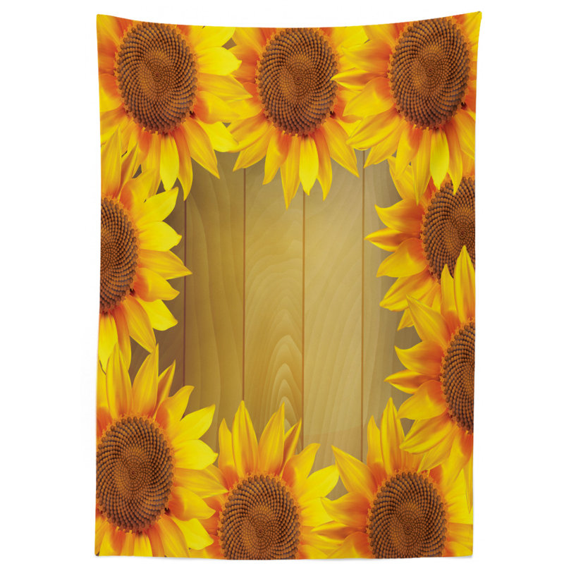 Floral Tablecloth, 70" L x 52" W