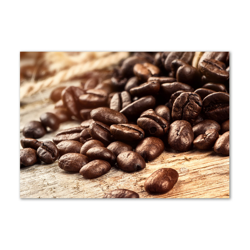 Coffee Beans - Wrapped Canvas Print