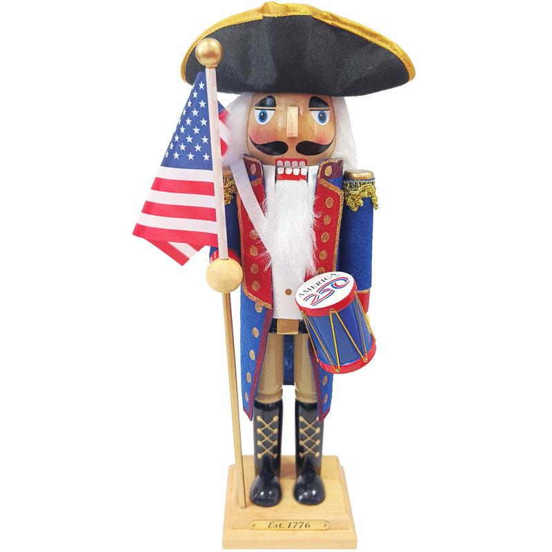 14" 250th Founding Nutcracker