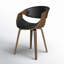Chaise avec accoudoirs rembourrée Arabelle-268709807-268709868