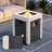 Concrete Propane Fire Pit Table-856091596-859329874