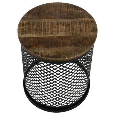 Table d'appoint Drum Base