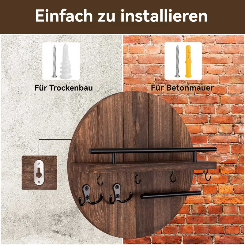 Wood Wall Organizer