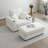 Abegale Upholstered Chair with Ottoman, Plush Chair Chaise Lounge Chair with Pillows-1143864672