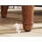 11.81" Solid Wood Narrow End Table