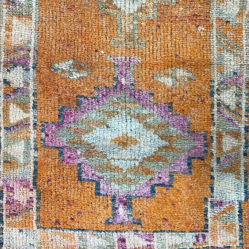 Dakota Fields Handmade Turkish Oushak Wool Runner