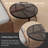 Tyani 2 Piece Retro Nesting Coffee Table Set Wood Table With Drawer and Glass Table