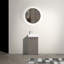 Ensemble de meuble-lavabo simple 17,99 po avec plateau en résine Quennie