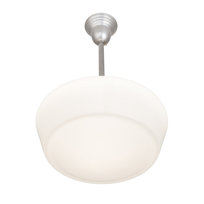 Revival 1 - Light Pendant, 25" H x 16" W x 16" D, Chrome