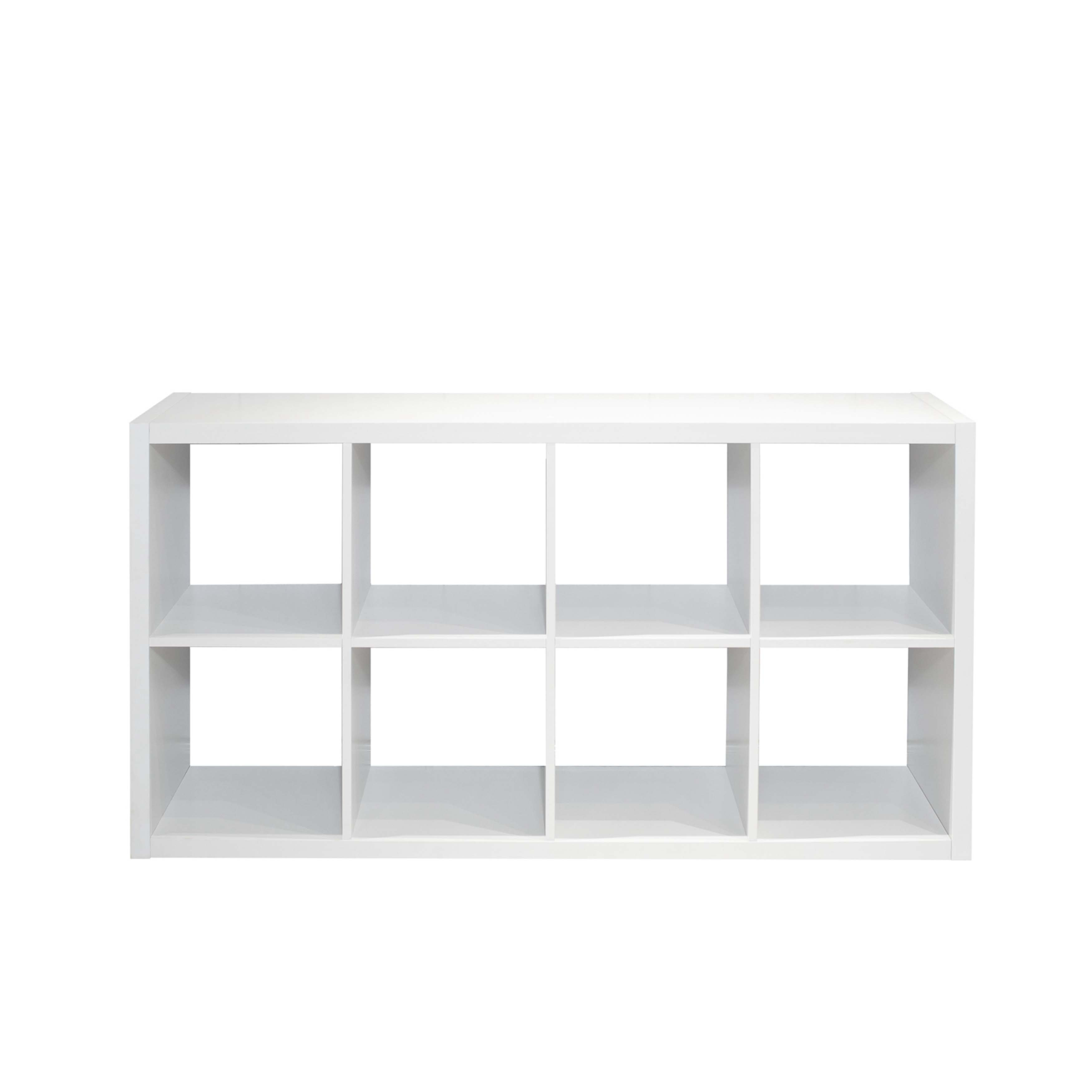 Inbox Zero Smart Cube 8-Cube Organizer Storage With Opened Back Shelves ...