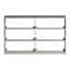 Commode 6 tiroirs avec grands tiroirs en tissu, gris-1055709797