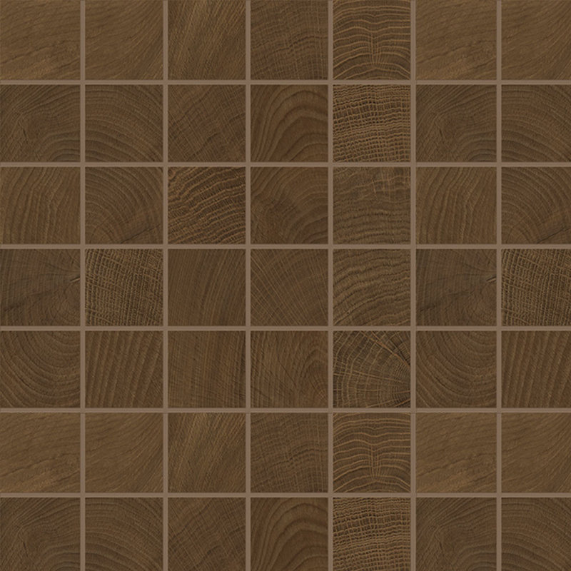 Bespoke Wood 2X2 Mosaic Wenge, Brown