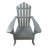 Outdoor Or Indoor Wood Adirondack Chair, Foldable