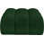 Tissu bouclé vert