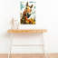 «Gentle Horse In Flowers Peaceful Serene Vibrant Horse Flower Nature», art mural-129148082