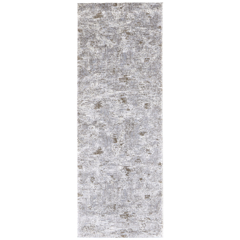 Queens Boulevard Abstract Indoor Rug, Runner 2'10" x 7'10"
