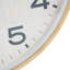 Shoheb Solid + Manufactured Wood Wall Clock