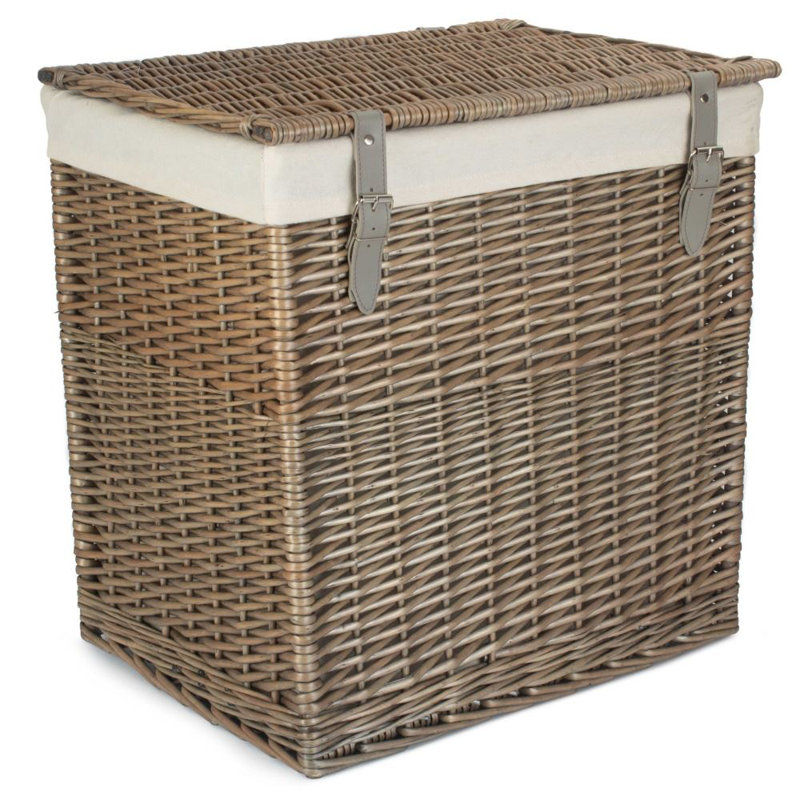 Landin Wicker Laundry Hamper