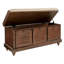 Banc de rangement à couvercle rabattable Almira-34338487