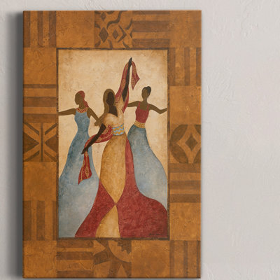 Célébration - peinture sur toile tendue
