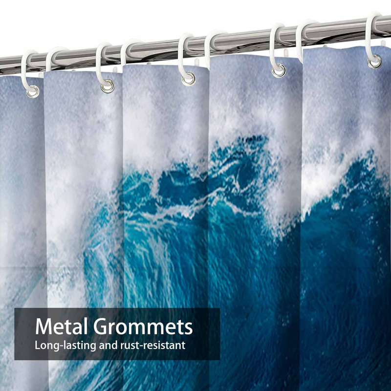 Tube géant avec 12 crochets Big Sea Wave North Shore Hawaii, L 72 po x l 72 po