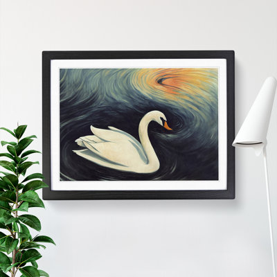 Showstopping Swan - Single Picture Frame Print
