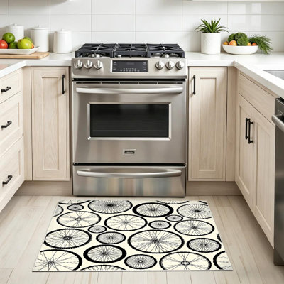 Tapis d'intérieur vert lavable à la machine