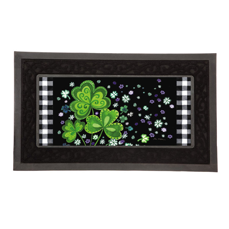 Sassafras 5 Piece Insert Mat Set with 4 Spring and Summer Inserts and 1 Rubber Frame
