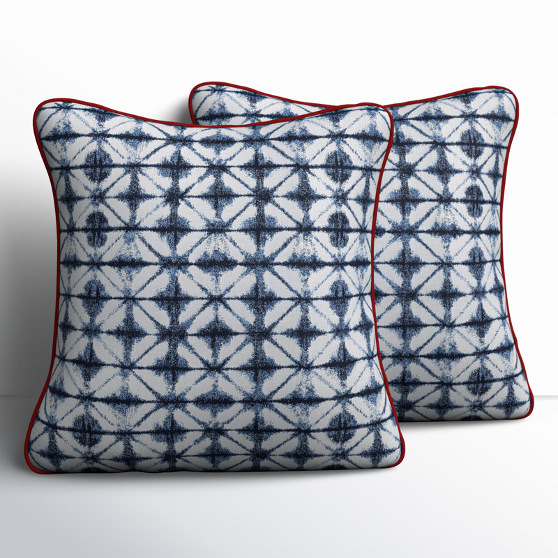 Housse de coussin d'extérieur carré Sereno, 18 po x 18 po