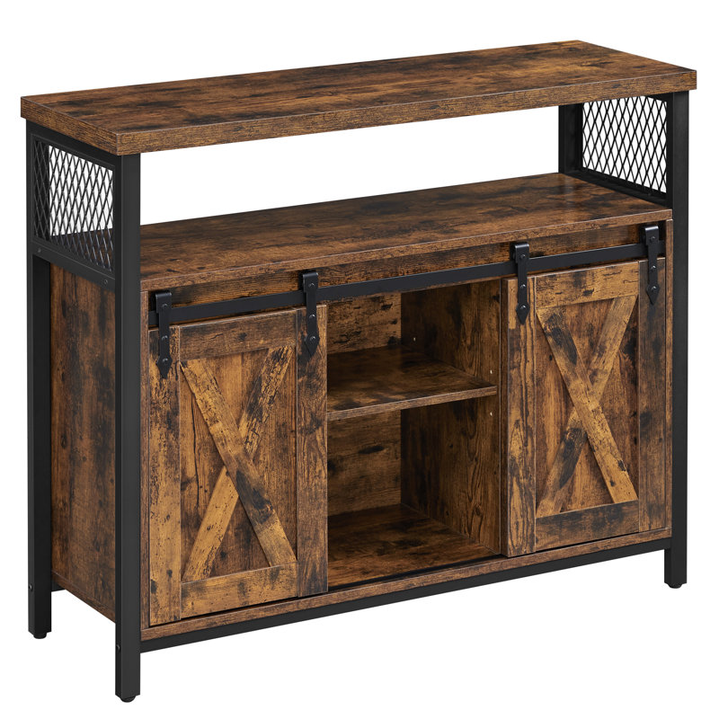 Ean Sideboard 100cm, Rustic Brown