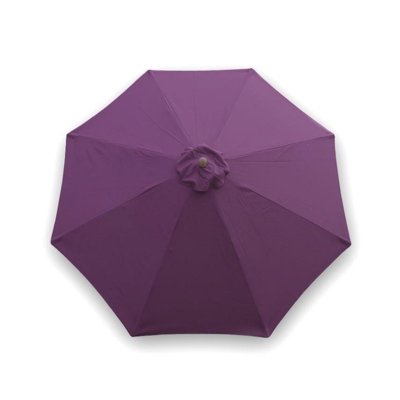9ft 8 Rib Replacement Canopy in Purple