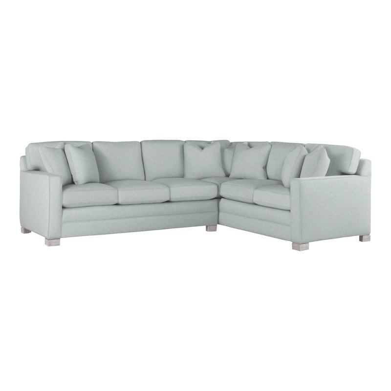 Hillcrest Upholstered L-Shaped Sectional Reversible, Ian Haze, Dove Gray