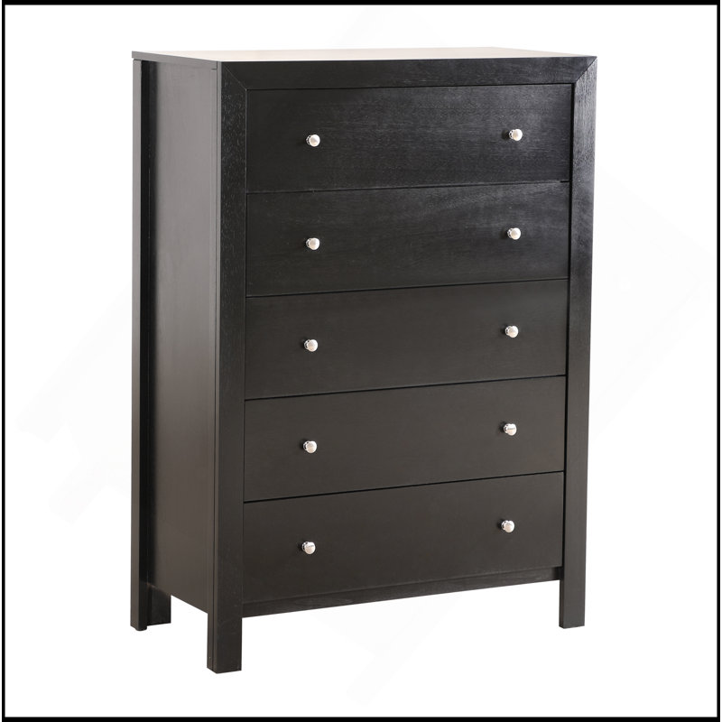 Commode Burlington, noir, Noir