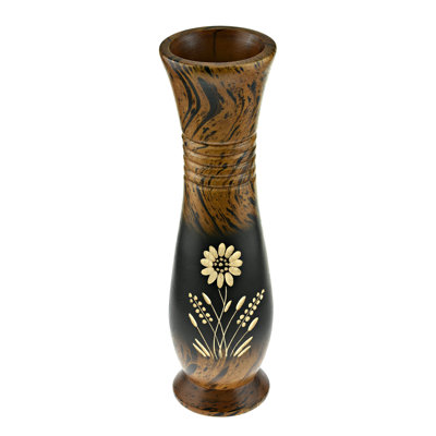Handmade Wood Table Vase