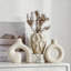 Ensemble de vases en céramique 3 pièces - Vases décoratifs de style campagnard bohémien